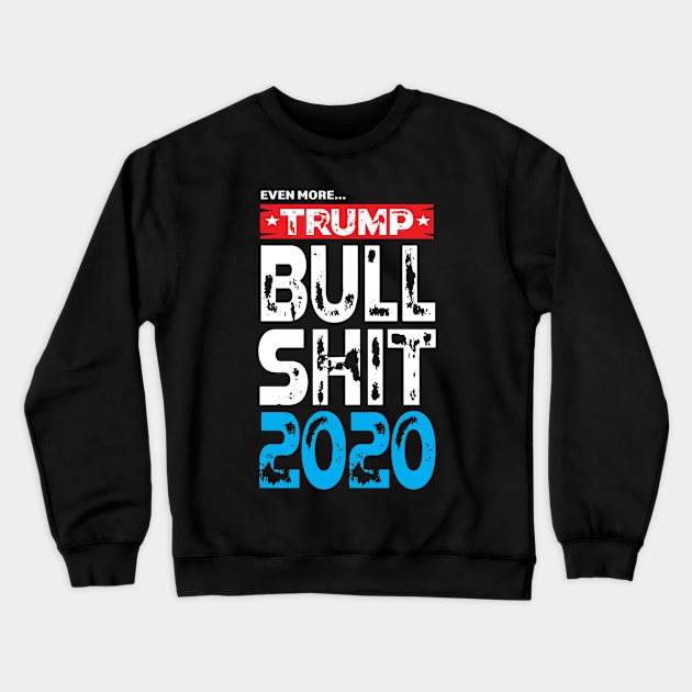 trump Crewneck Sweatshirt by BaderAbuAlsoud